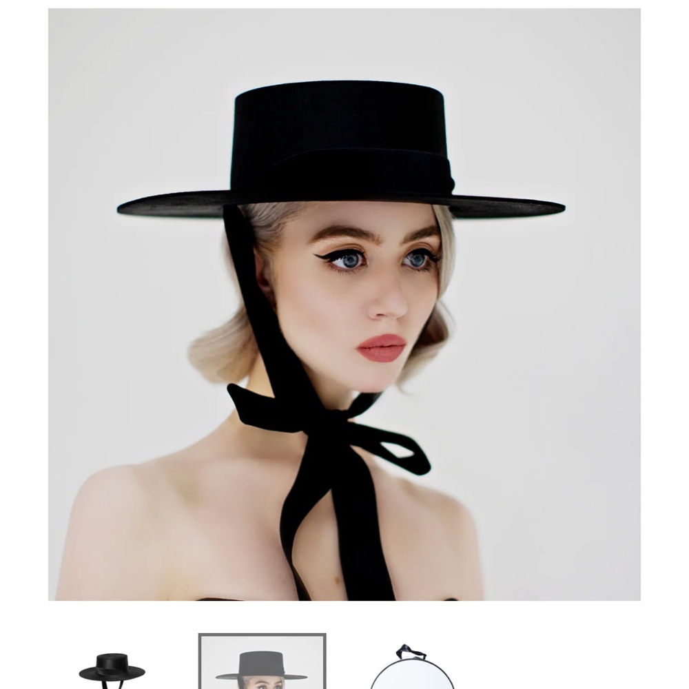 Bijou Van Ness, Heiress, black hat
